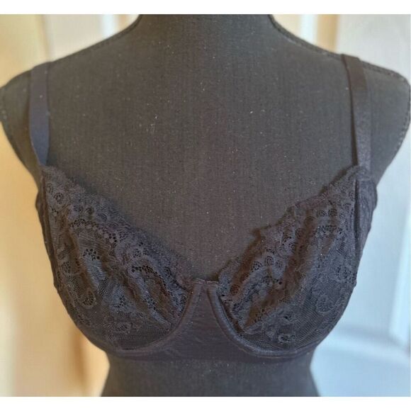 Delimira Lace Balconette Bra Size 36B - Picture 1 of 4
